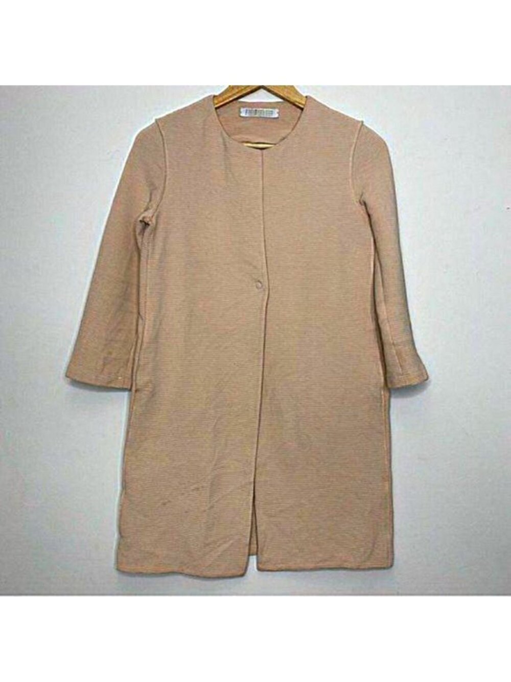 Harris Wharf Collarless Jacket Light Pink Size 40 (US 6)